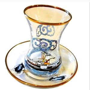 Turkish tea glass